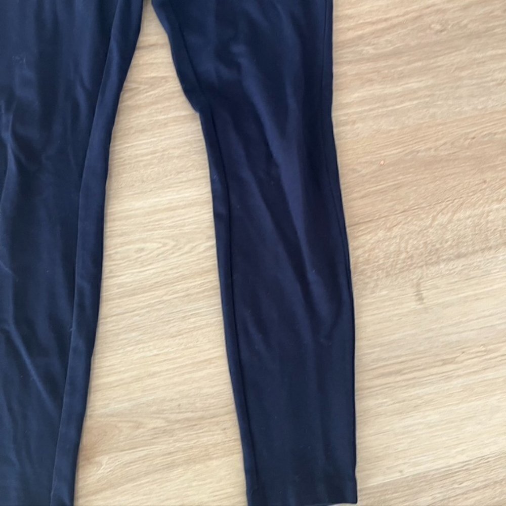 J. Crew Pixie Pant in Ponte Stretch in Navy Size 4 - Picture 3 of 9